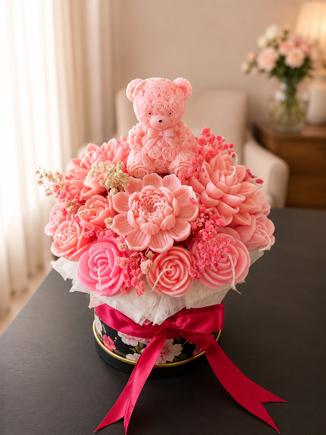 bouquet of candles