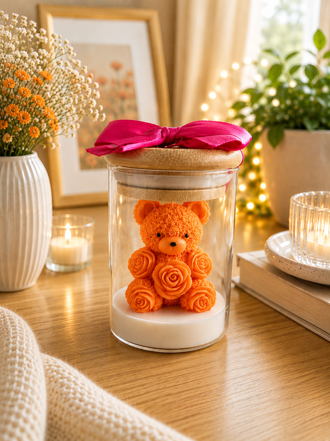 Bear Scented Candle