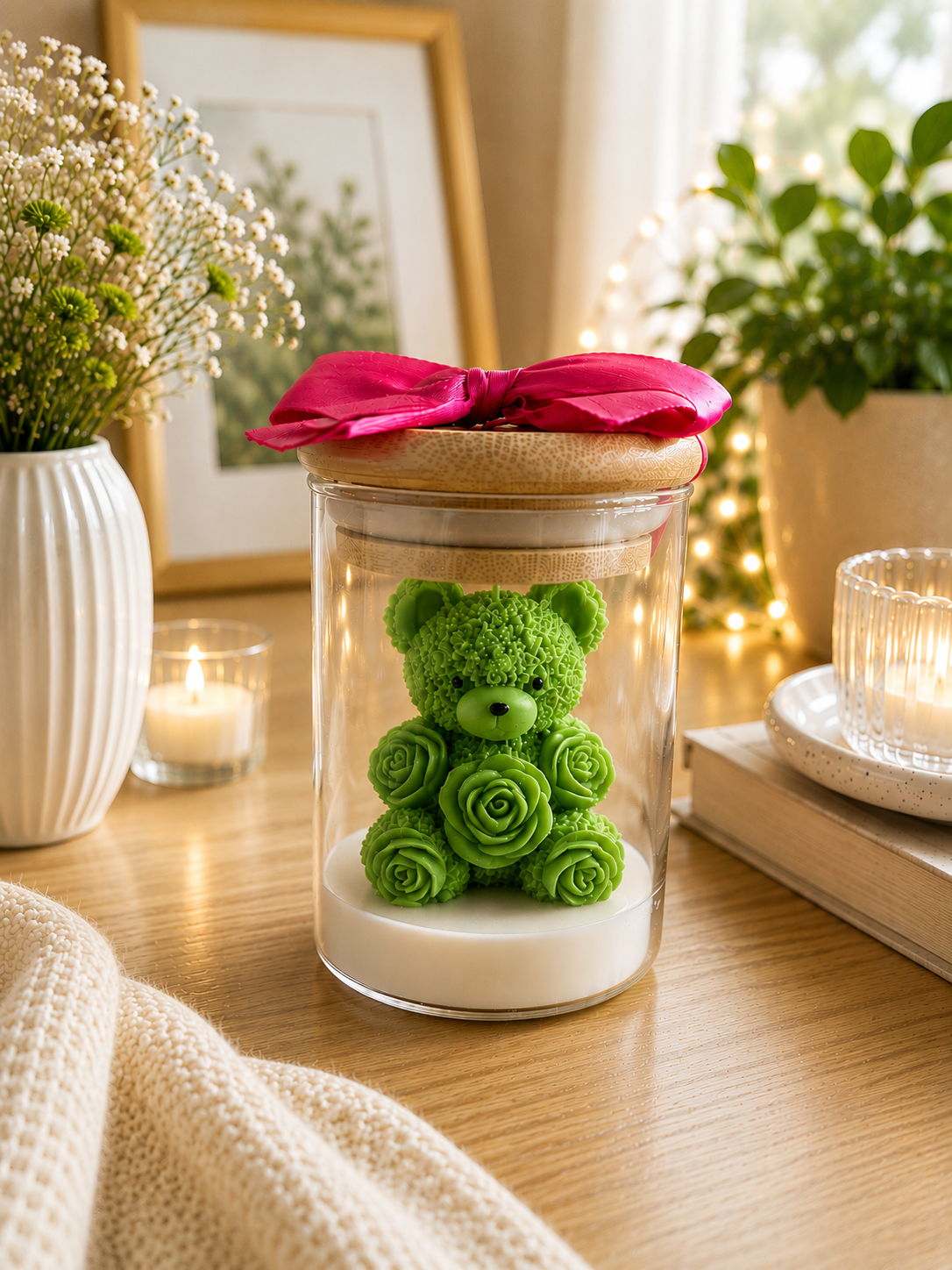 Bear Scented Candle