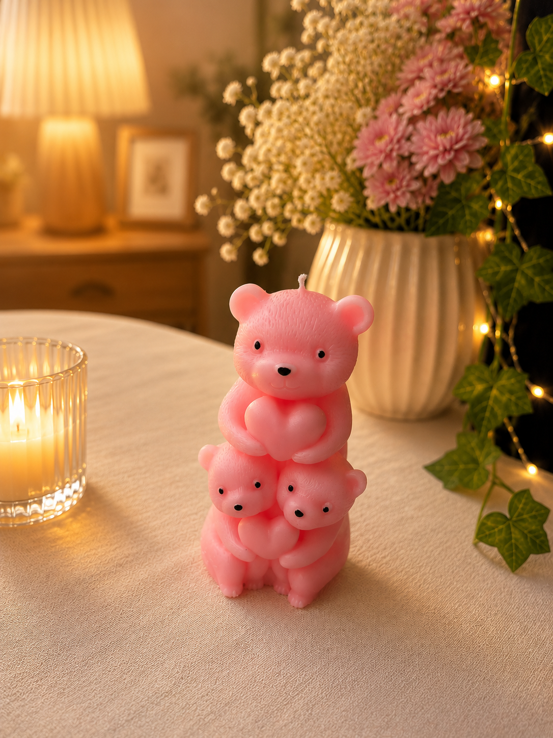 Bear Scented candle