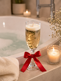 Wine gel wax scentend candle