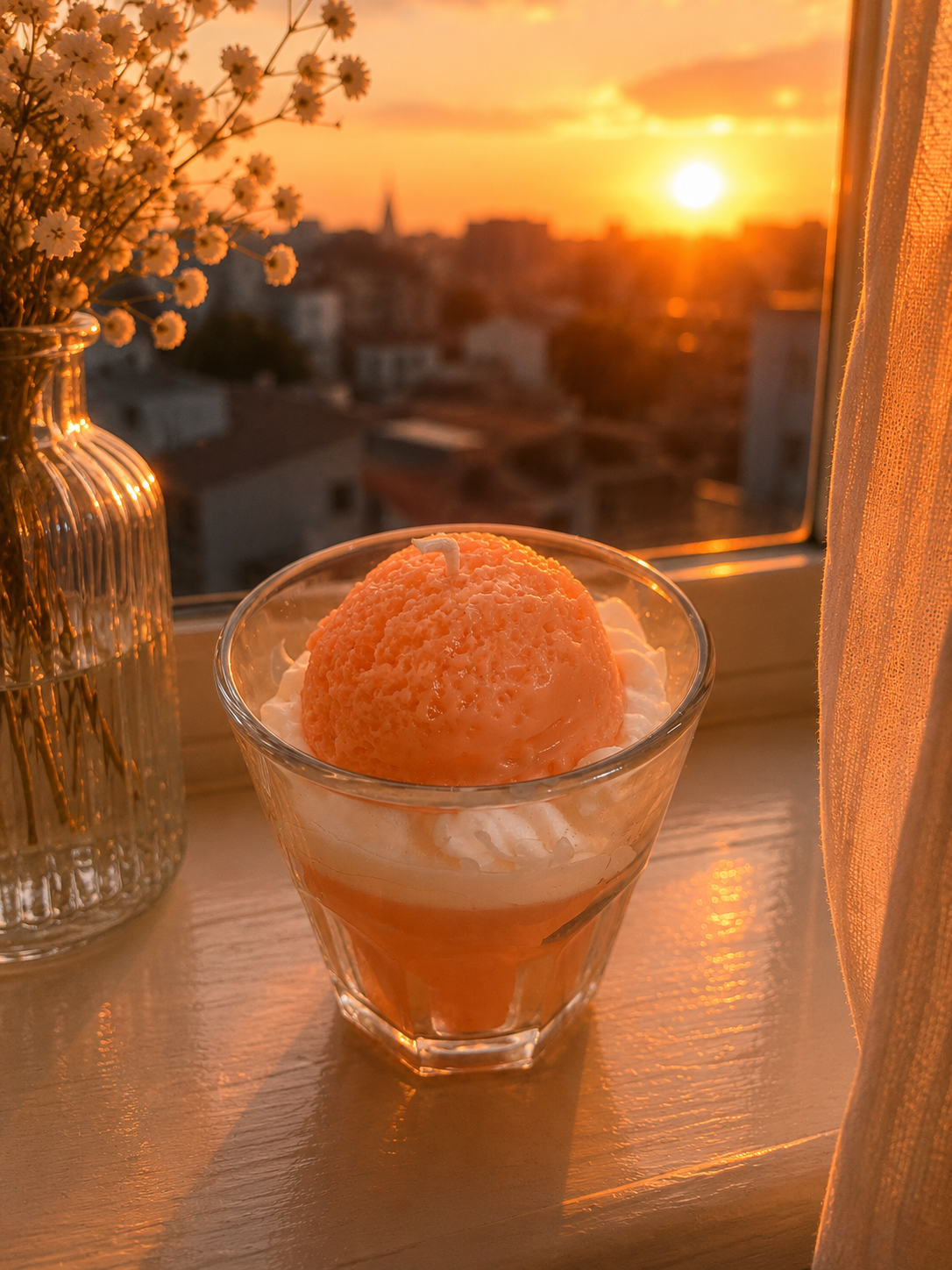 orange ice cream